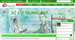 Desktop Screenshot of kesatquangdat.com