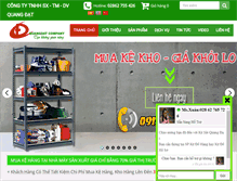 Tablet Screenshot of kesatquangdat.com